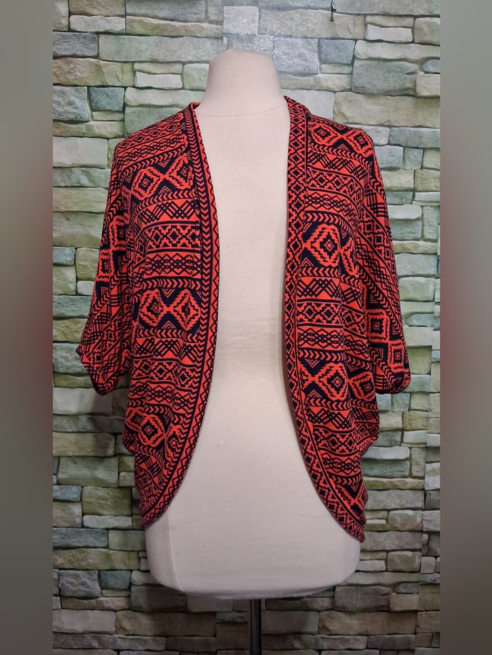 Womens Aztec Tribal Sweater Shrug